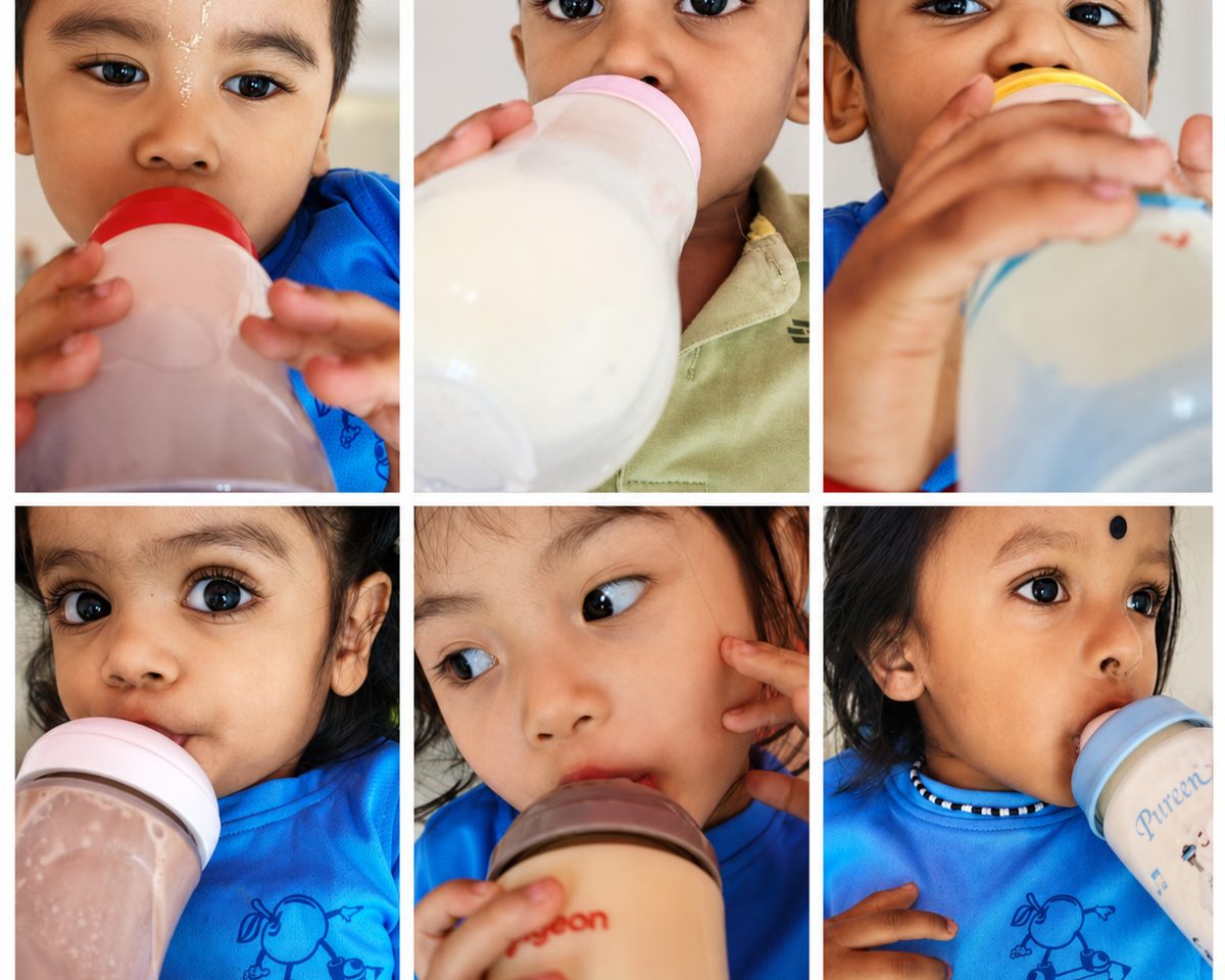 Children at hourly daycare at Tadika Kreatif Mesra